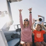 Mastercraft Wave Crewneck Women's Sweatshirt [Dusty Rose] 2