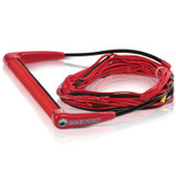 Liquid Force 2022 Comp w/ Dyneema Line (Red) 65' Wakeboard Rope & Handle Combo
