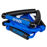 Ronix Bungee Wakesurf Rope w/ 10" Handle (Blue/Silver)