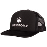 Liquid Force Corporate Logo (Black) 5 Panel Snapback Hat