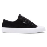 DC Manual S (Black/White) Men's Skate Shoes