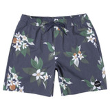 RVCA Blossom Elastic (Navy Marine) 17" Boardshorts