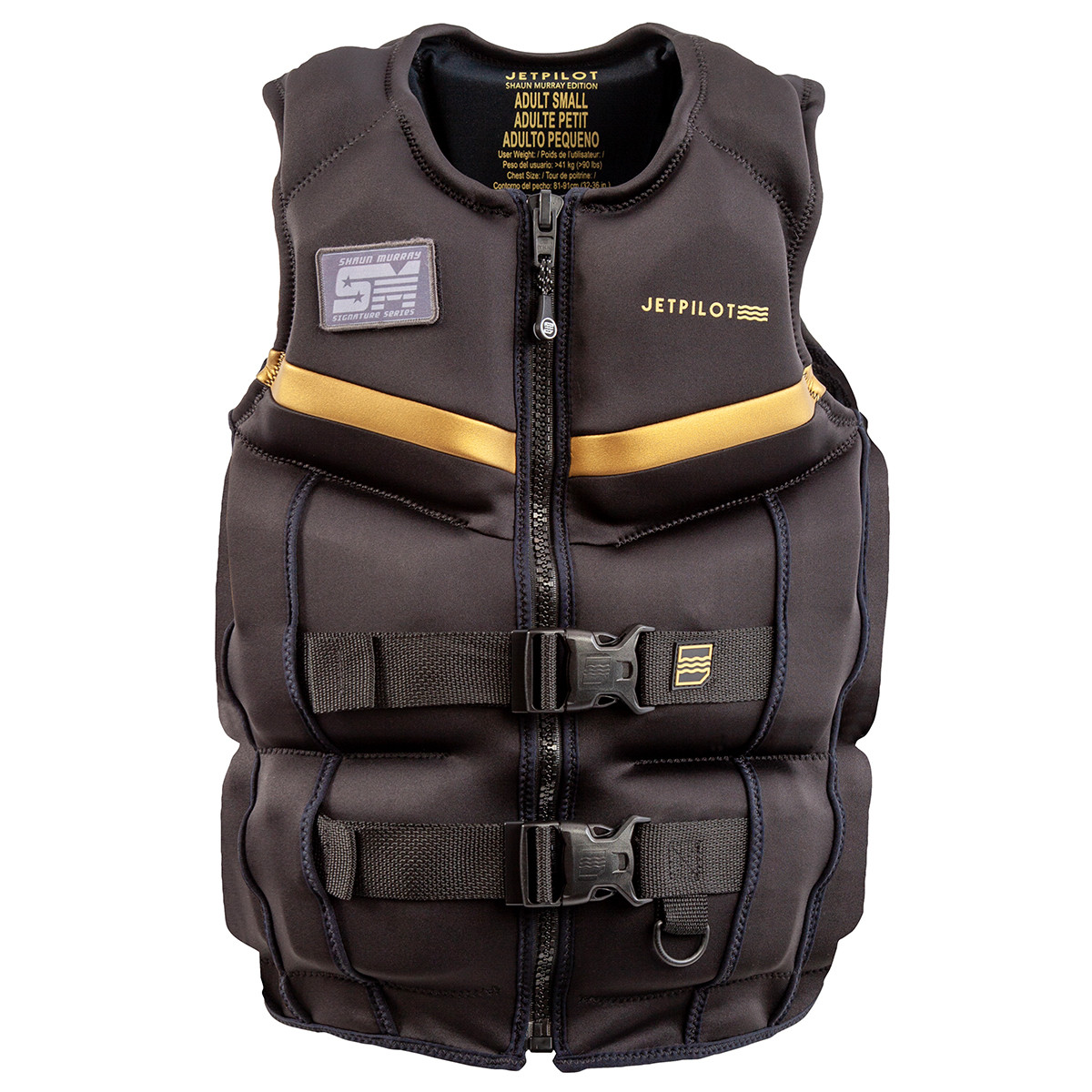 Jetpilot Shaun Murray Life Vest [Black/Gold]