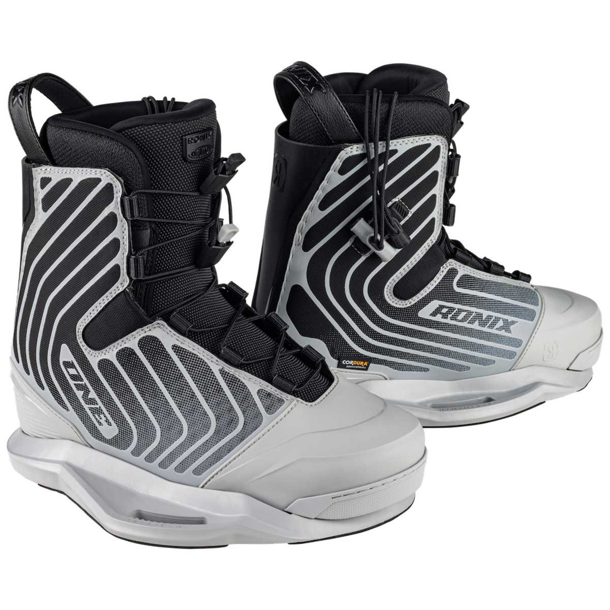 Ronix One Intuition Wakeboard Bindings [Silver/Reflective]