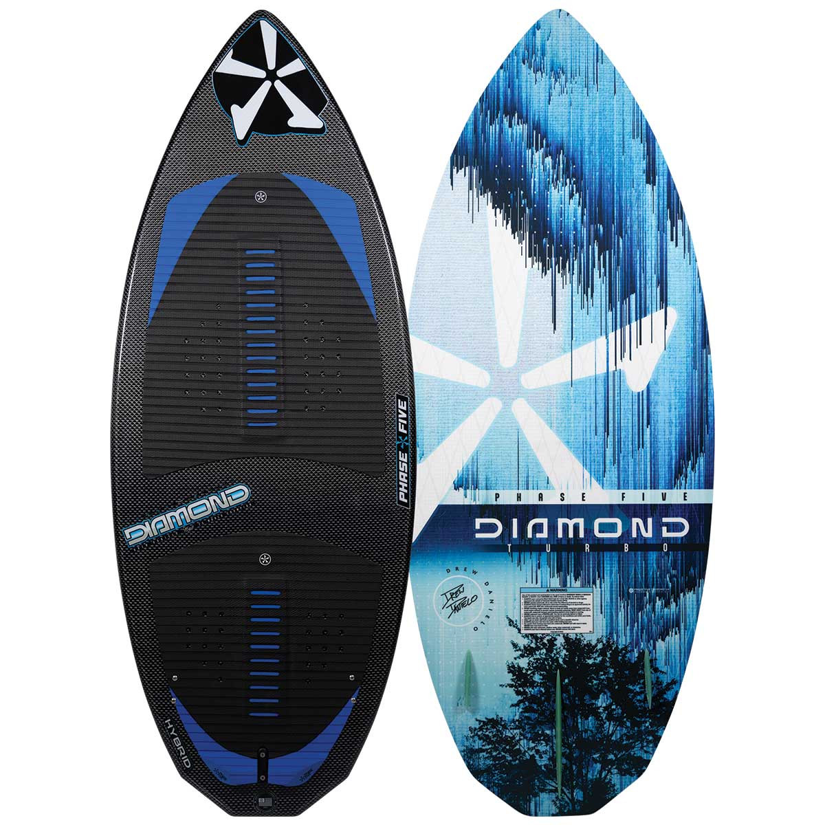 Phase 5 Diamond Turbo Skim Wakesurf Board
