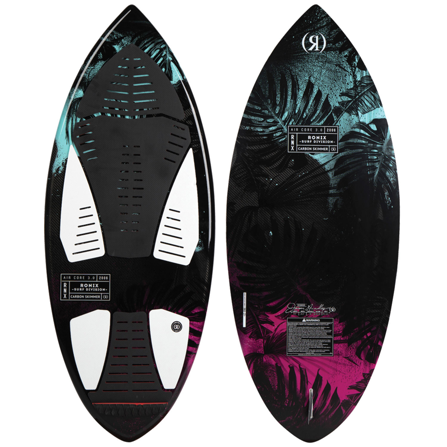 サーフィン・ボディボード RONIX CARBON AIR CORE3 SKIMMER Ronix 2025 Carbon Air Core 3 - Skimmer 4'4
