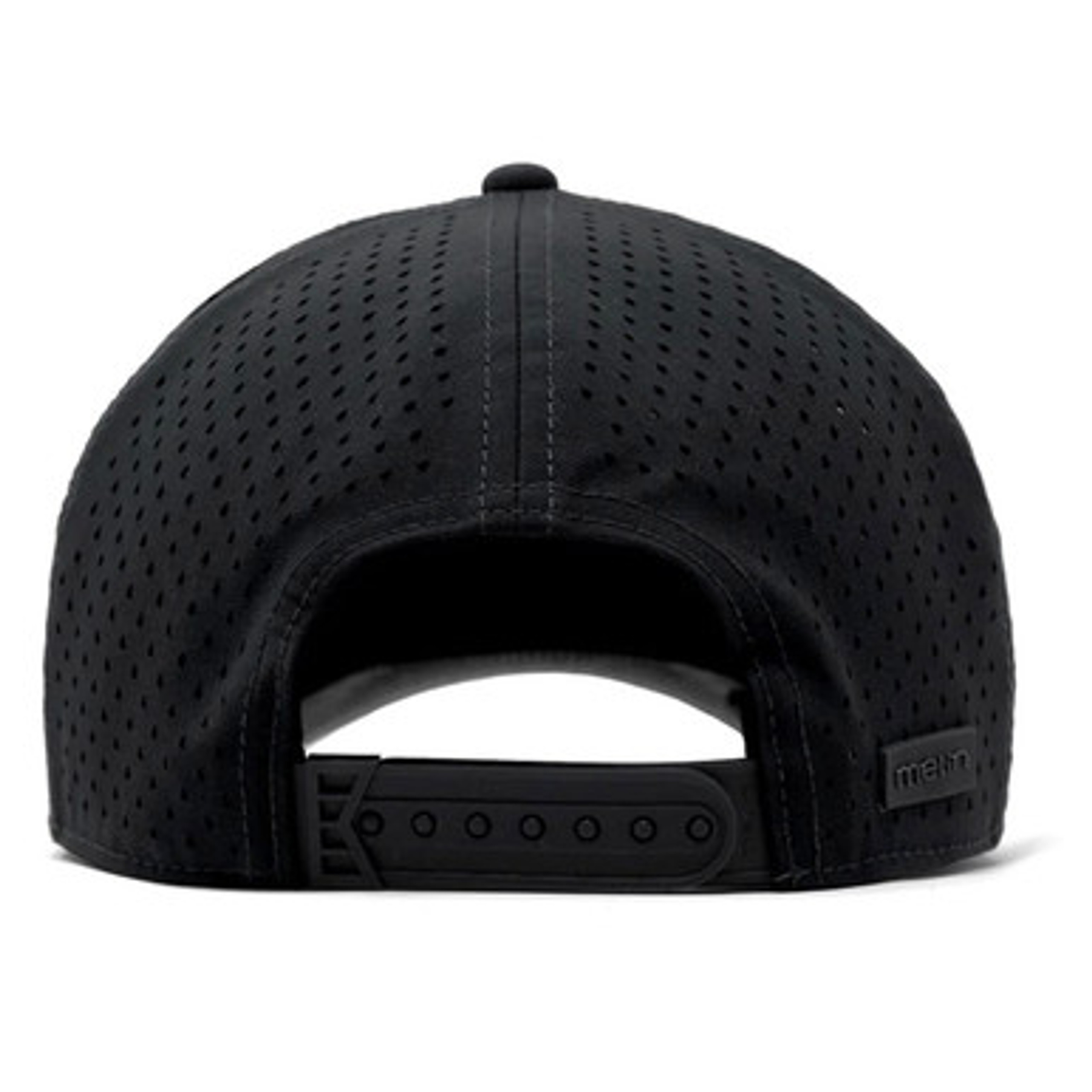 Melin Hydro Odyssey Stacked (Black) Classic Hat