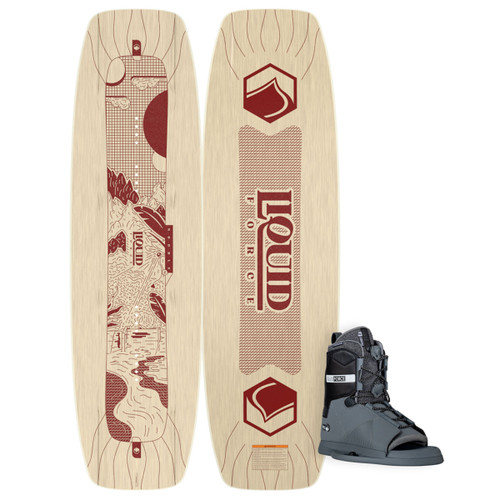 Liquid Force Noodle Cable Wakeboard Package w/ Transit Bindings 