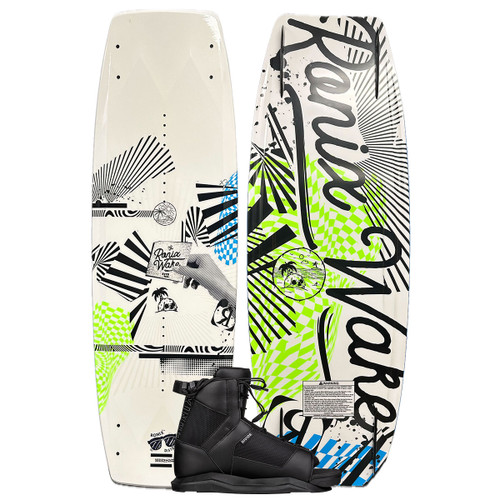 Ronix District LTD Kid's 129cm Wakeboard Package w/ Divide Bindings
