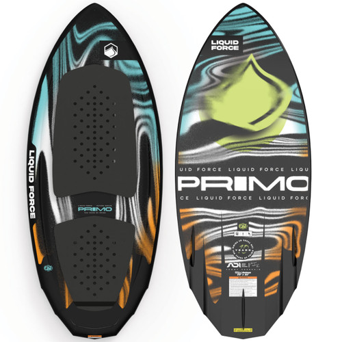 Liquid Force Primo FS 4-0 Kid's Wakesurf Board w/ Straps 2026