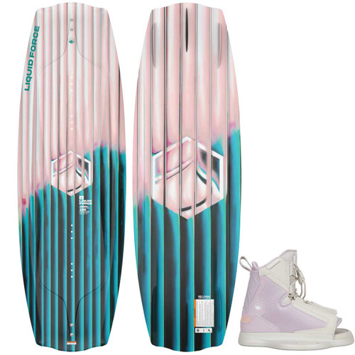 Liquid Force Angel Wakeboard Package w/ Plush Bindings 2026