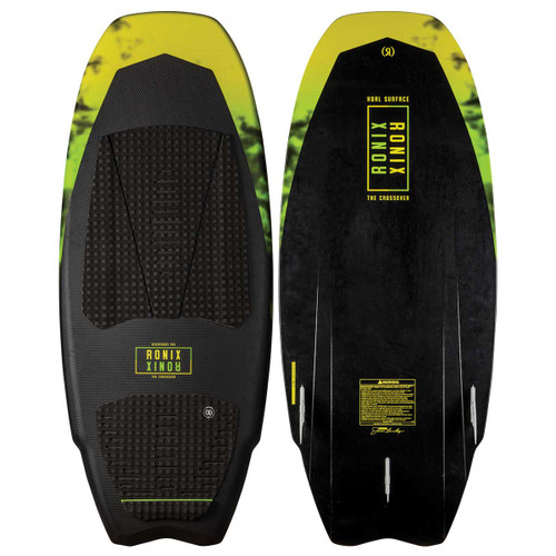 Ronix Koal Surface Crossover Wakesurf Board 4'5" [Black/Volt] 2022