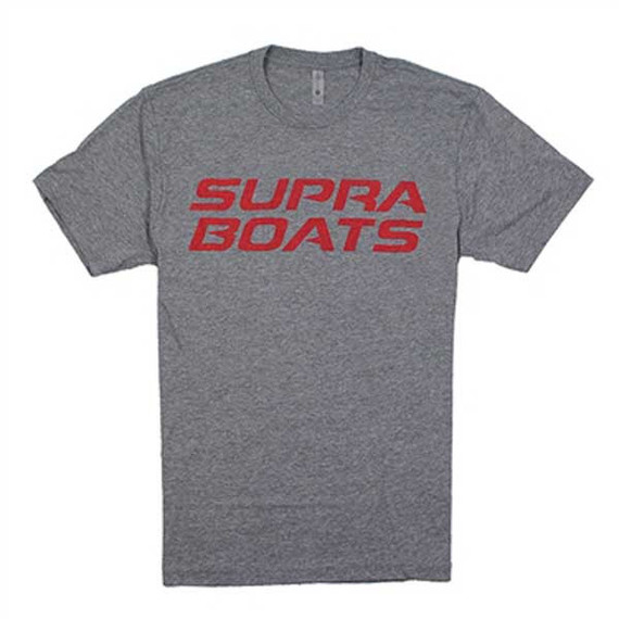 Supra Premium Triblend Tee-Heather Grey