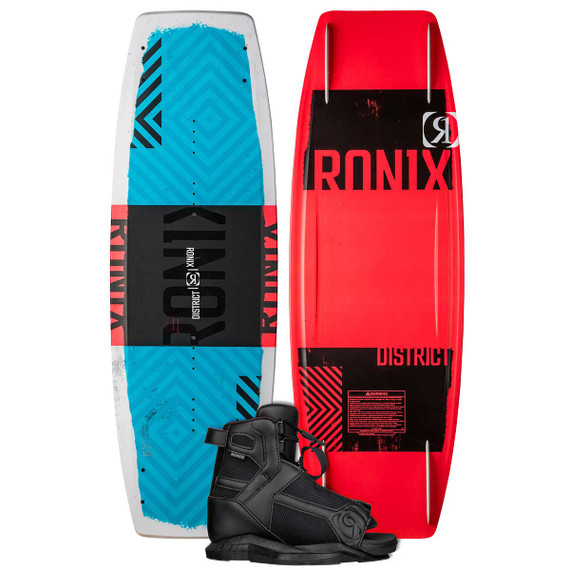 2023 Ronix District with Divide Kid's Wakeboard Package