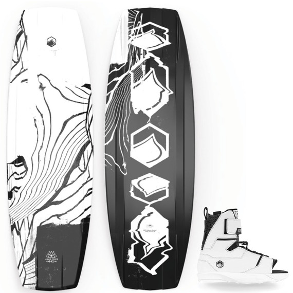 Liquid Force 2023 RDX Wakeboard with Scan 6X Bindings Liquid Force 2023 RDX Wakeboard with Scan 6X Bindings