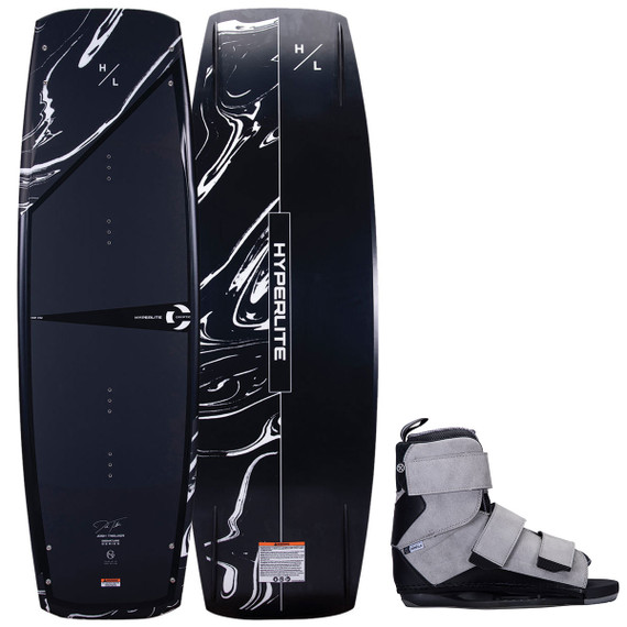 Hyperlite 2023 Cryptic Wakeboard Package with Formula Bindings