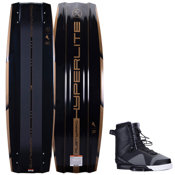 Hyperlite 2023 Rusty Pro Wakeboard Package with Team X Bindings