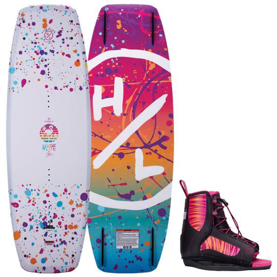 Hyperlite 2023 Girls Murray Jr Wakeboard Package with Jinx Bindings