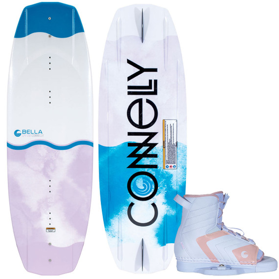 Connelly 2023 Bella Girl's Wakeboard Package w/ Optima Bindings