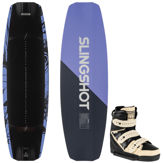 Slingshot Volt Wakeboard Package w/ KTV Bindings 2023