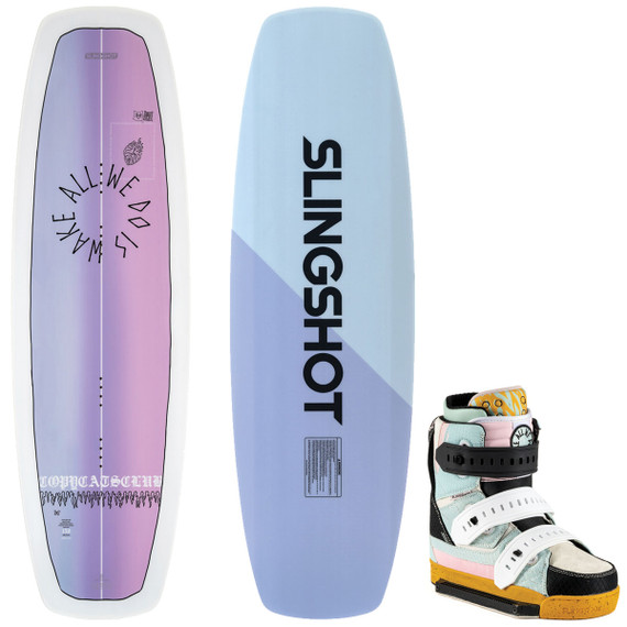 Slingshot Copycat Women's Wakeboard Package w/ Copycat Bindings 2023