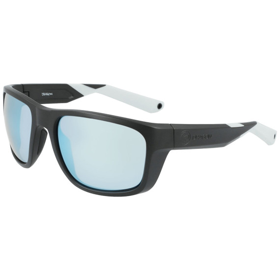 Dragon Shore X H2O Polarized Sunglasses (Matte Grey H2O/LL Blue Frozen Polar)