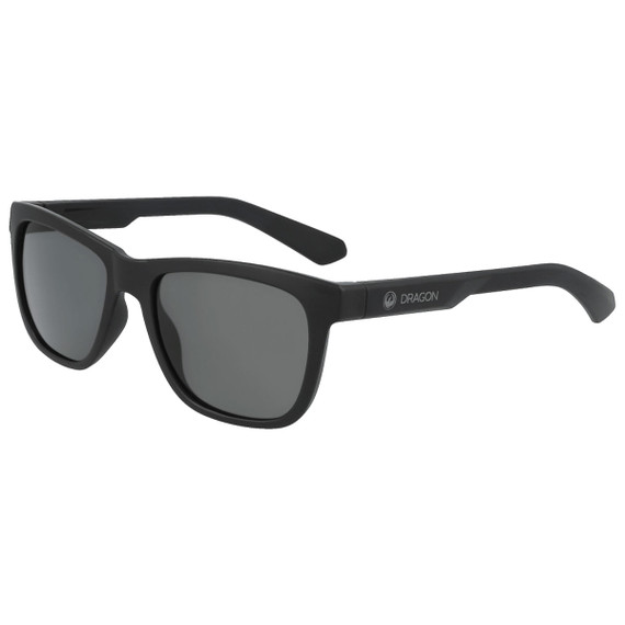 Dragon Bishop H2O Polarized Sunglasses (Matte Black H2O/LL Smoke Polar)