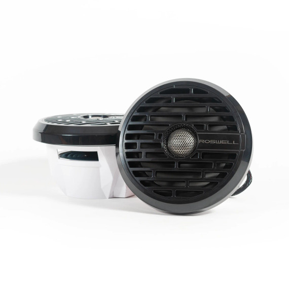 Roswell R1-7.7" Marine Speakers | Black Grille