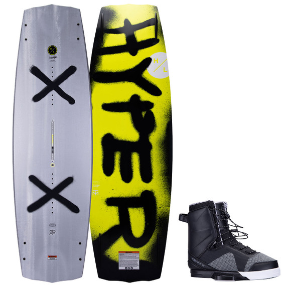 Hyperlite Blueprint Wakeboard Package w/ Team X Bindings 2024