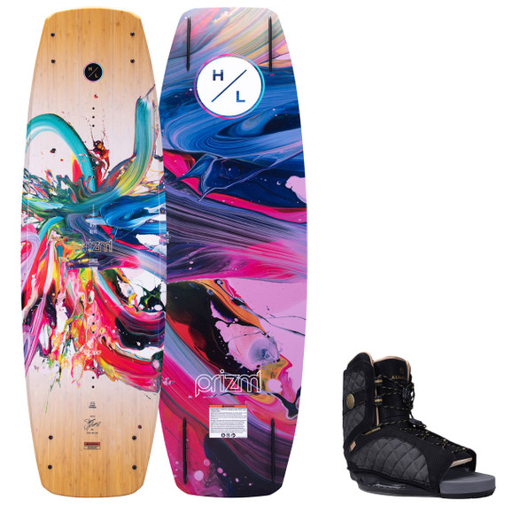 Hyperlite Prizm Women's Wakeboard Package w/ Syn OT Bindings 2024