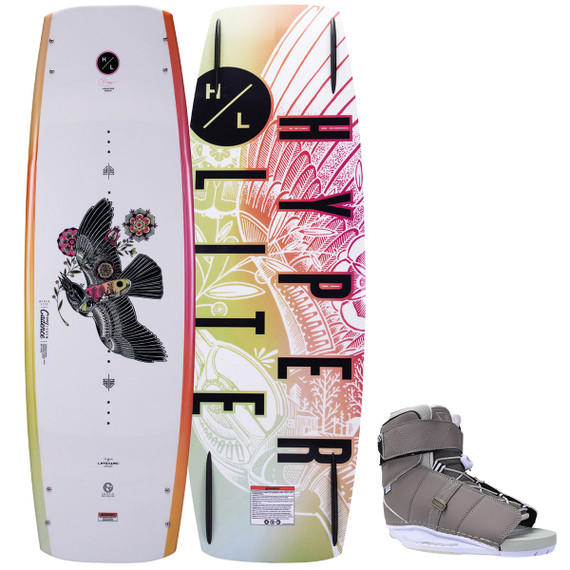 Hyperlite Cadence Women's Wakeboard Package w/ Viva Bindings 2024