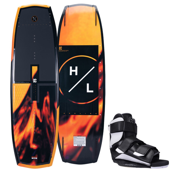 Hyperlite Baseline Wakeboard Package w/ Formula Bindings 2024