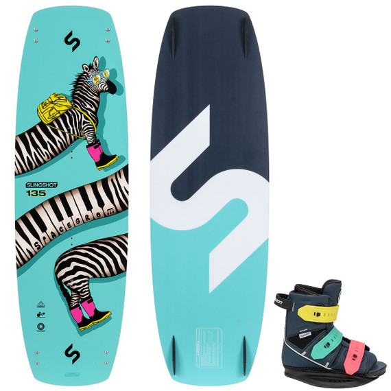 Slingshot Space Grom Wakeboard Package w/ Grom Bindings 2024