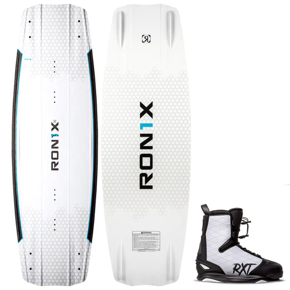 Ronix One Timebomb Wakeboard Package w/ RXT Bindings 2023