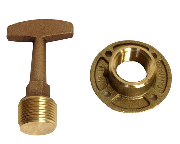 Center Drain Plug Assembly W/T-Handle