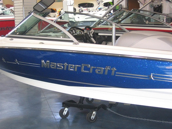 MasterCraft Boats Chrome Decal 42"