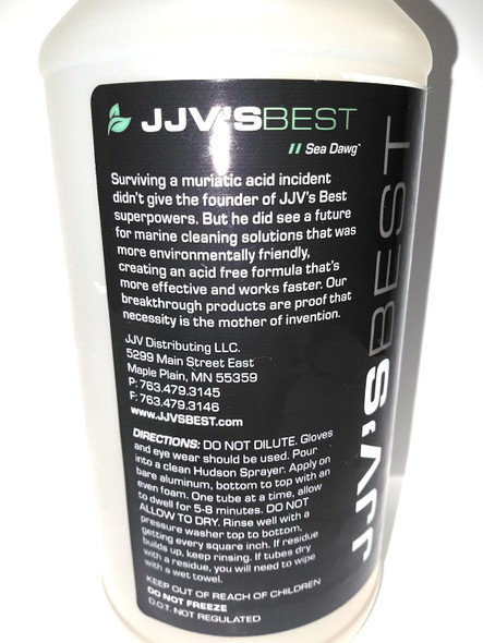 JJV's Best Aluminum Cleaner - 32oz 2