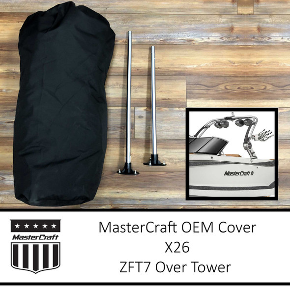 MasterCraft X26 Cover | ZFT7 Over Tower