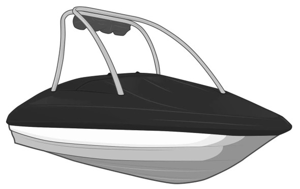 MasterCraft Boat Cover - 2001-2002 XStar w/Zeroflex Tower