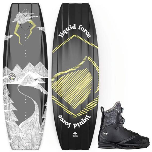 Liquid Force Bullox Wakeboard with TAO 6X Bindings
