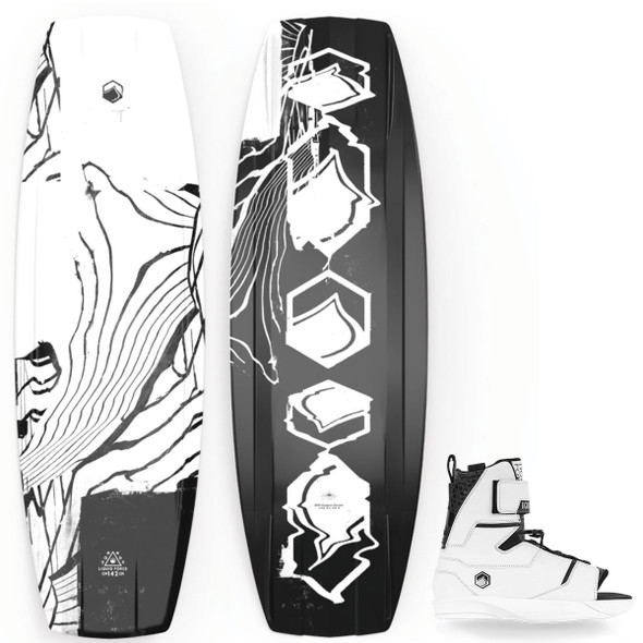 Liquid Force 2023 RDX Wakeboard with Scan 6X Bindings