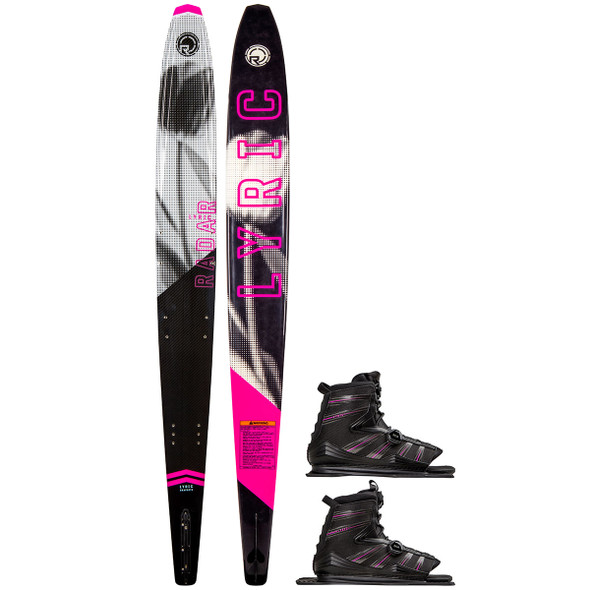 2023 Radar Graphite Lyric Women's Water Ski Package with Lyric BOA 2