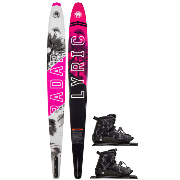 2023 Radar Graphite Lyric Women's Water Ski Package with Lyric BOA 2