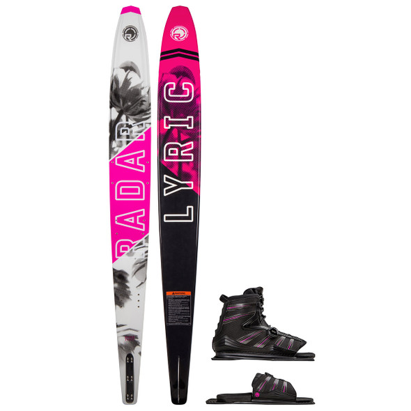 2023 Radar Lyric Women's Water Ski Package with Lyric BOA Bindings