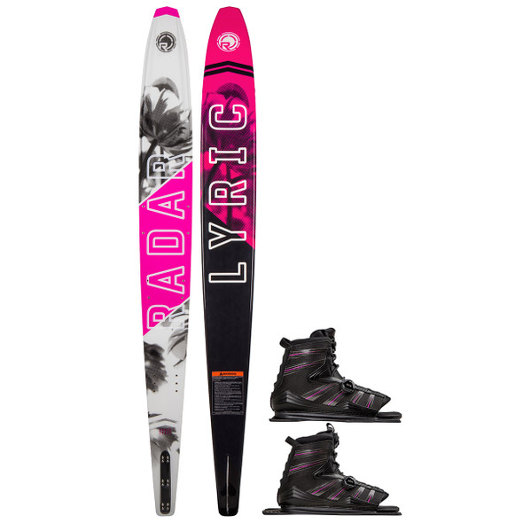 2023 Radar Lyric Women's Water Ski Package with Lyric BOA Bindings 2