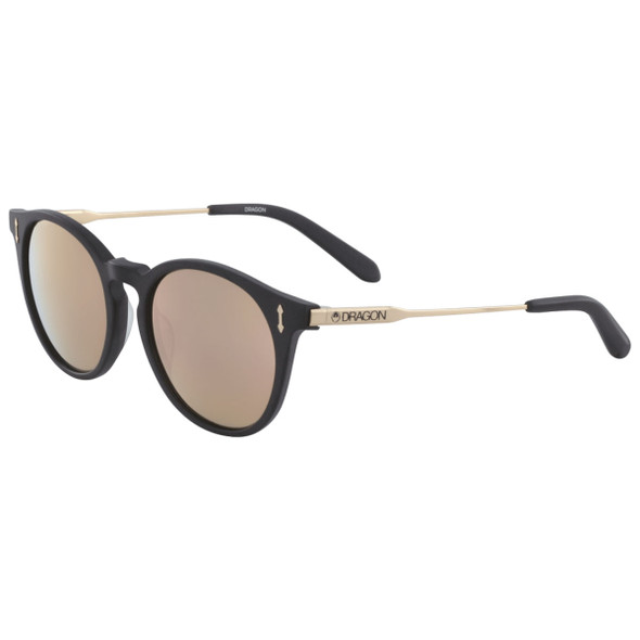 Dragon Hype Ion Sunglasses (Matte Black/LL Rose Gold)