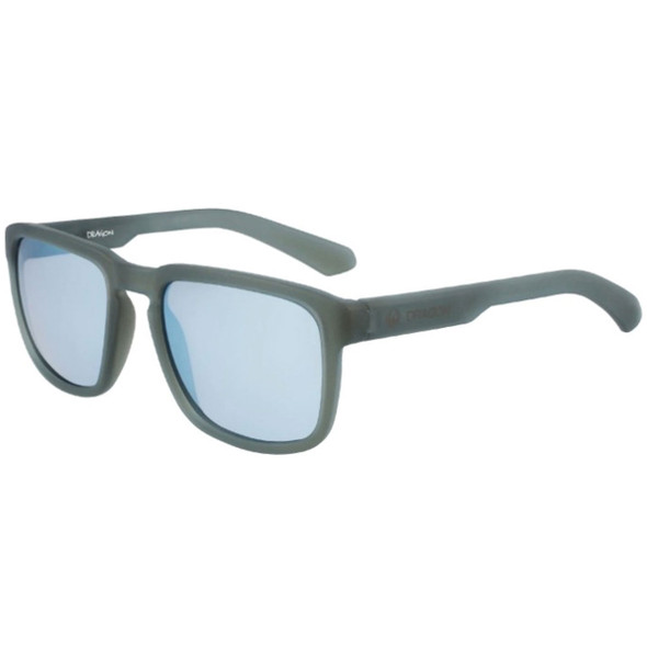 Dragon Mari H2O Polarized Sunglasses (Matte Grey H2O/LL Sky Blue Ion Polar)