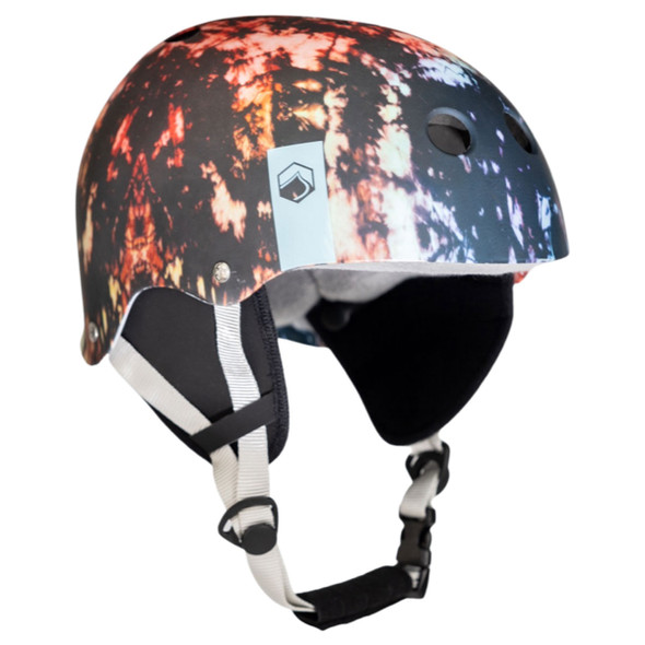 Liquid Force Flash Wakeboard Helmet (Black Tie Dye) 2023