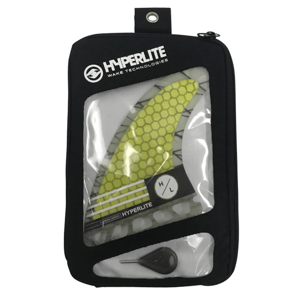 Hyperlite 4.75 Carbon Surf Fin Set w/Key