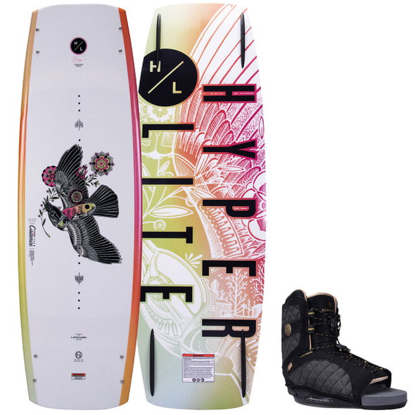 Hyperlite Cadence Women's Wakeboard Package w/ Syn OT Bindings 2024